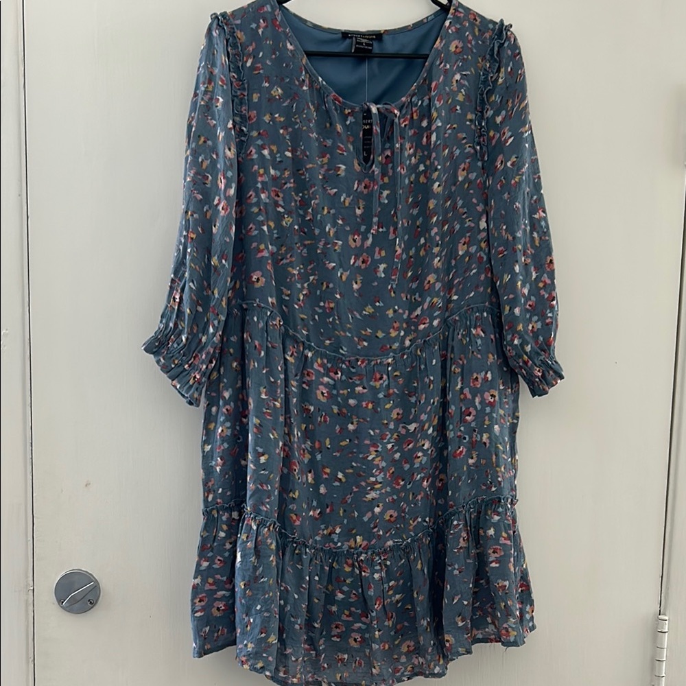 Stylish Floral Patterned Dress